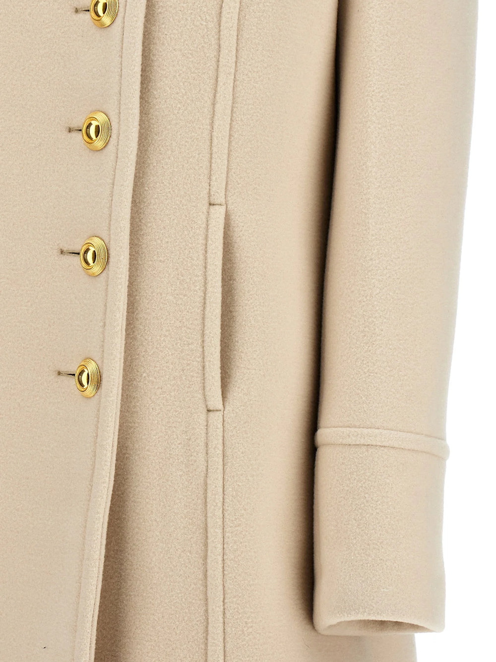 Tom Ford White Wool Coat