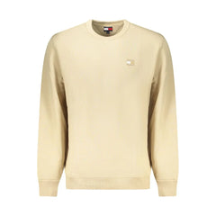 Tommy Hilfiger Beige Cotton Men Sweater - Sweatshirts