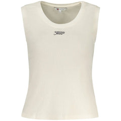 Tommy Hilfiger Beige Cotton Tank Top