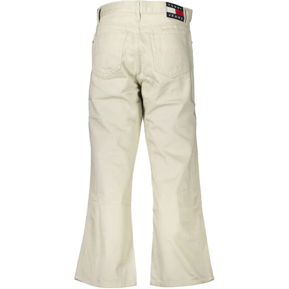 Tommy Hilfiger Beige Cotton Women Jeans - Jeans