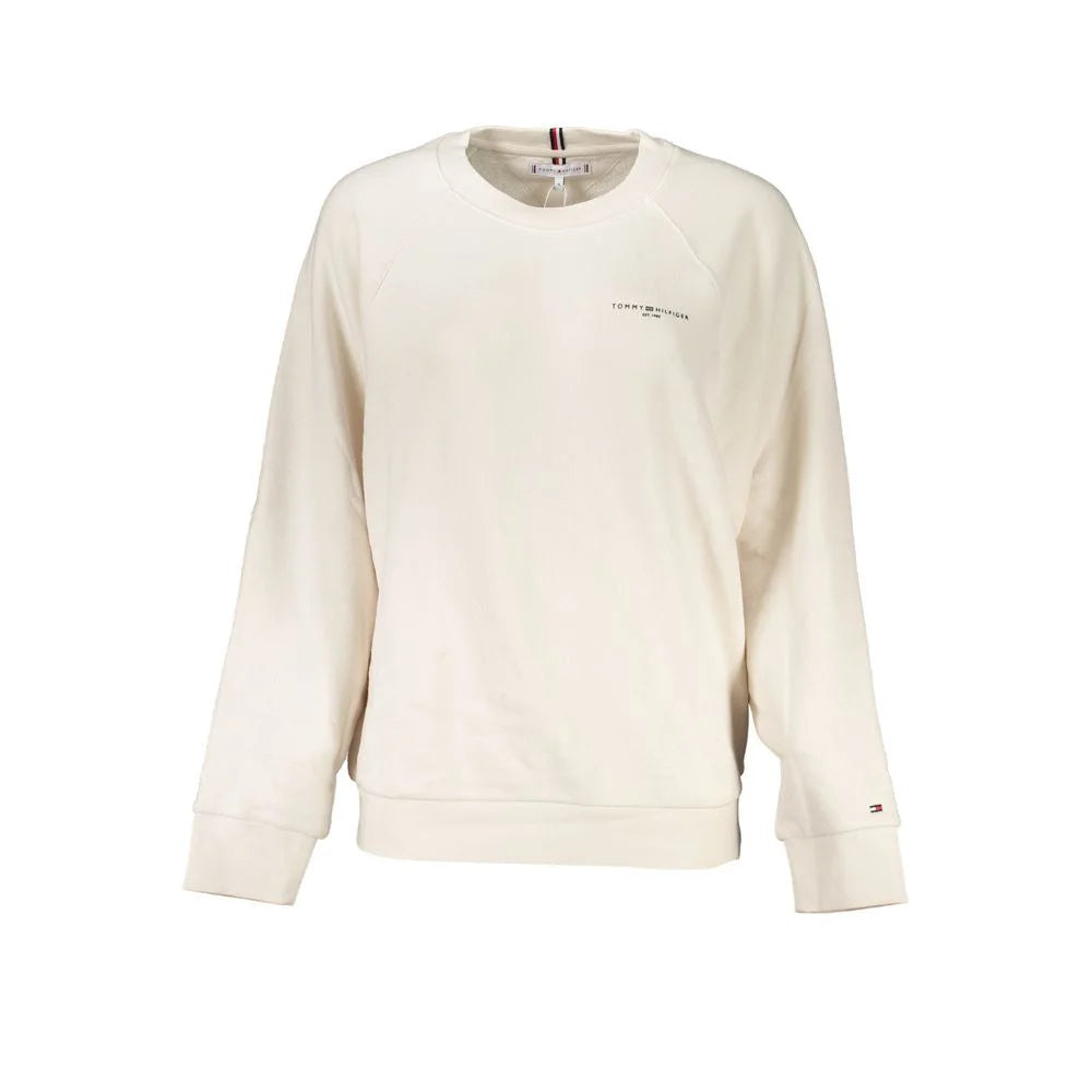 Tommy Hilfiger Beige Cotton Women Sweater - 2XS