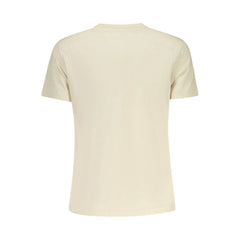 Tommy Hilfiger Beige Cotton Women T-Shirt - T-Shirts