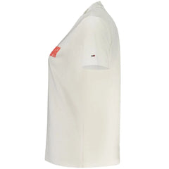 Tommy Hilfiger Beige Cotton Women T-Shirt - T-Shirts