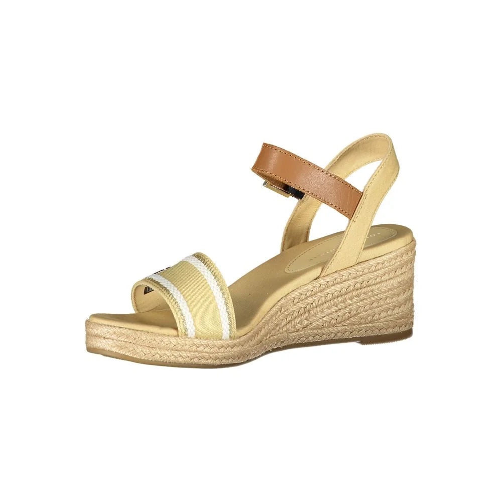 Tommy Hilfiger Beige Polyester Sandal - Sandals