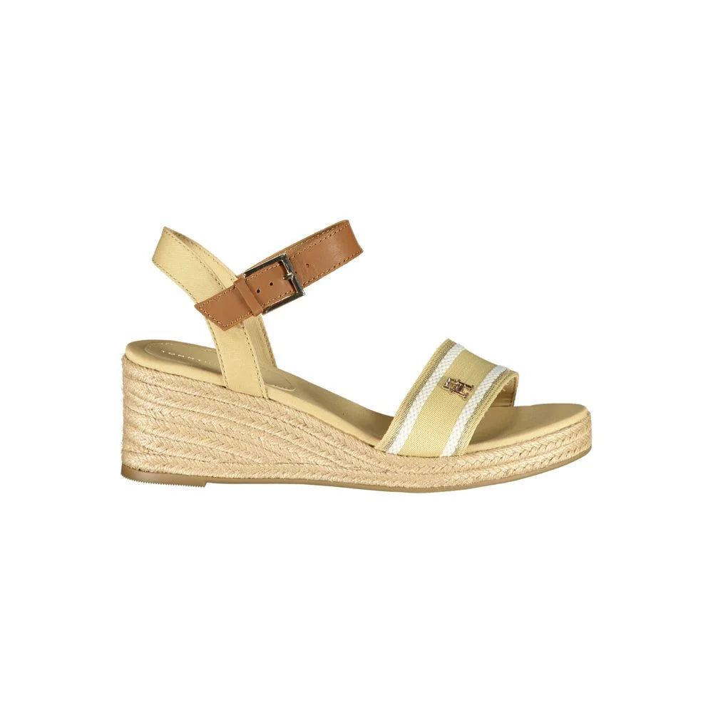Tommy Hilfiger Beige Polyester Sandal - Sandals