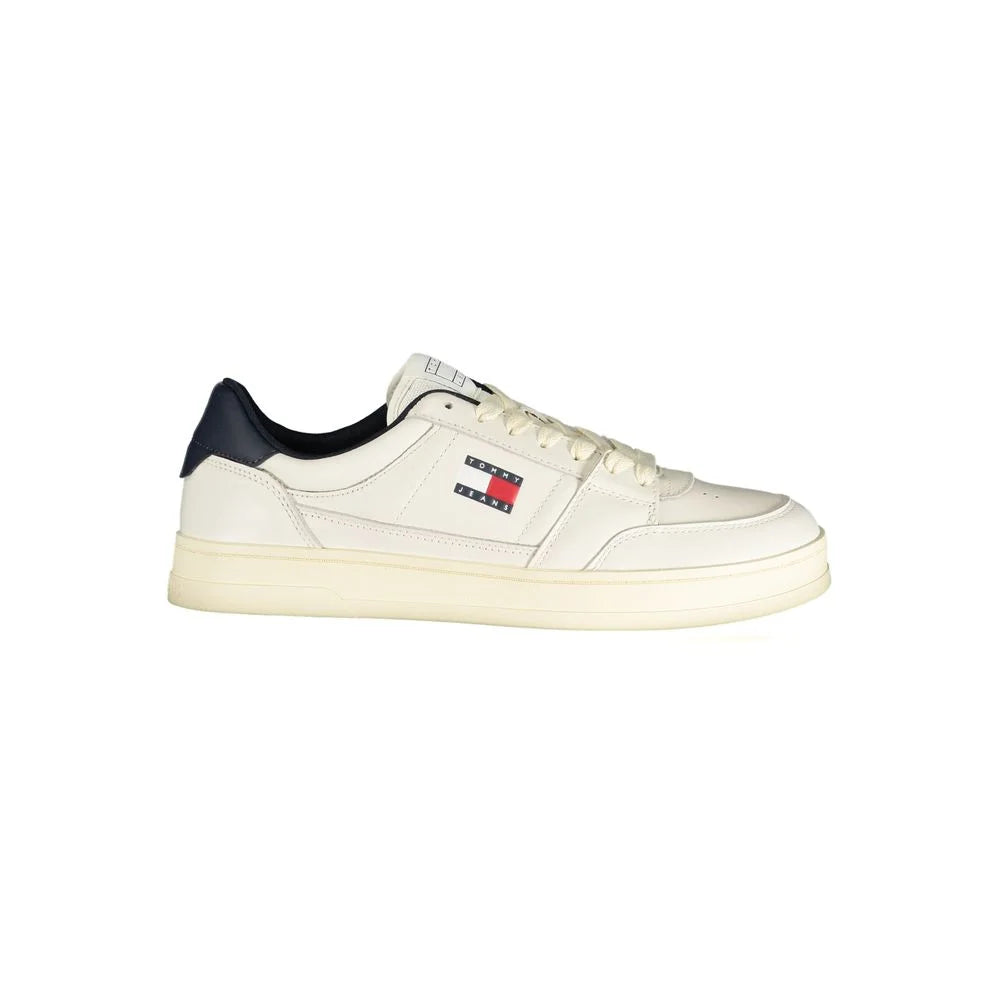 Tommy Hilfiger Bianco Leather Men Sneaker