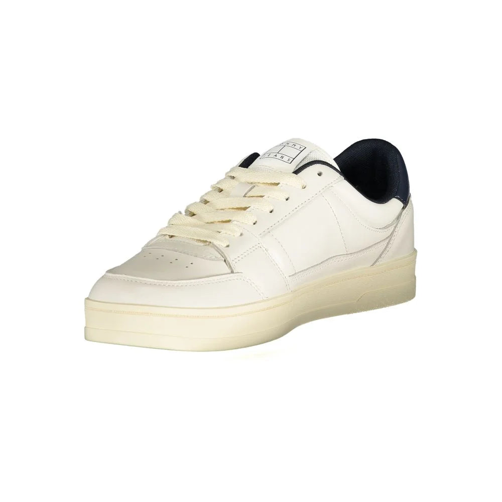 Tommy Hilfiger Bianco Leather Men Sneaker