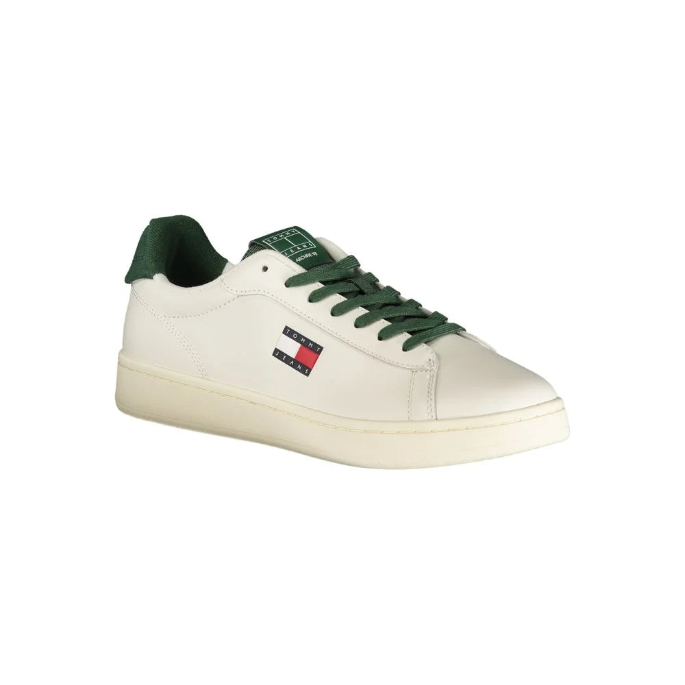 Tommy Hilfiger Bianco Poliuretano Uomo Sneaker