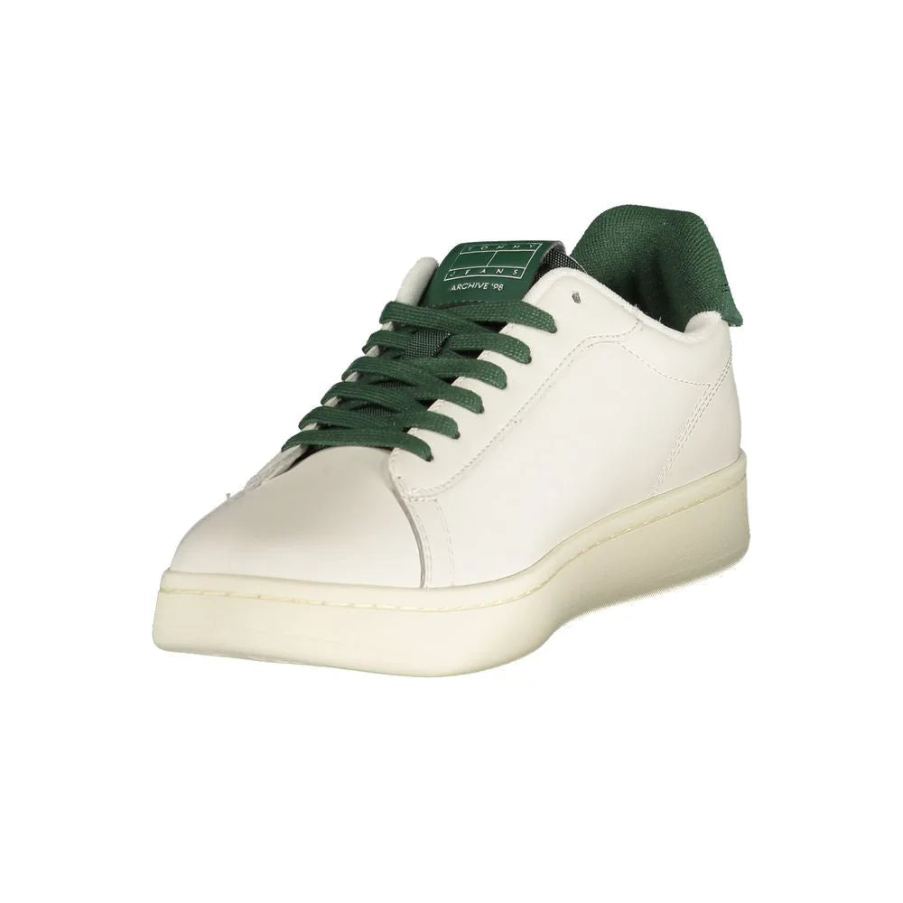 Tommy Hilfiger Bianco Poliuretano Uomo Sneaker