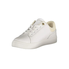 Tommy Hilfiger Bianco Polyurethane Women Sneaker