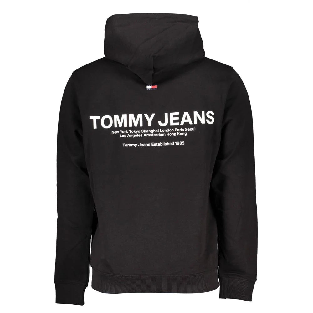 Tommy Hilfiger Black Cotton Men Sweater - Hoodies