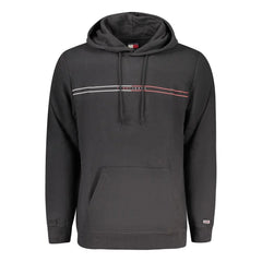 Tommy Hilfiger Black Cotton Men Sweater - Hoodies