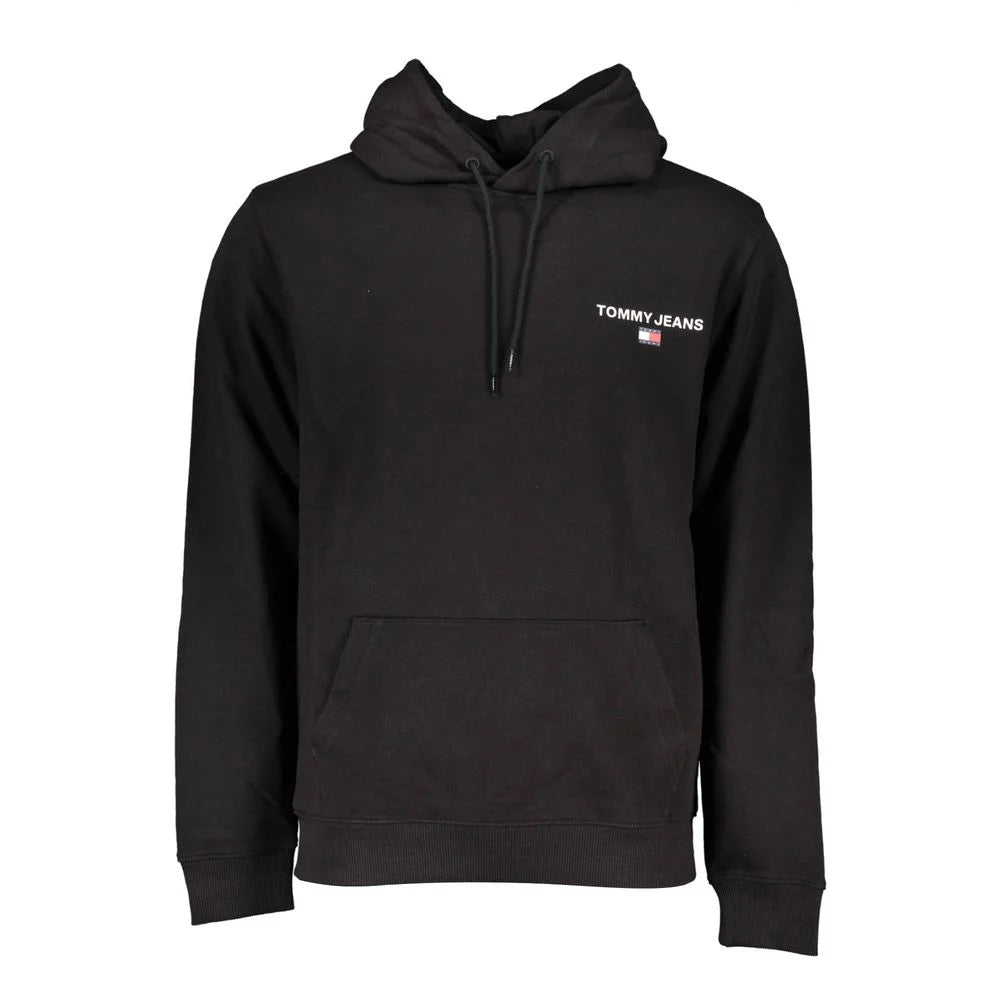 Tommy Hilfiger Black Cotton Men Sweater - Hoodies