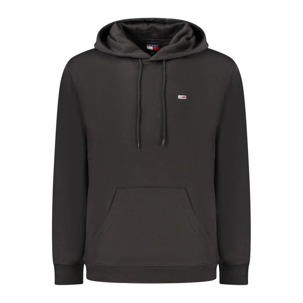 Tommy Hilfiger Black Cotton Men Sweater - Hoodies