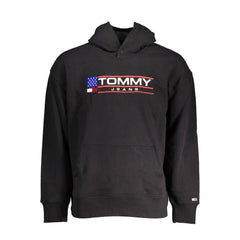 Tommy Hilfiger Black Cotton Men Sweater - M