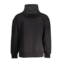 Tommy Hilfiger Black Cotton Men Sweater - M - Hoodies