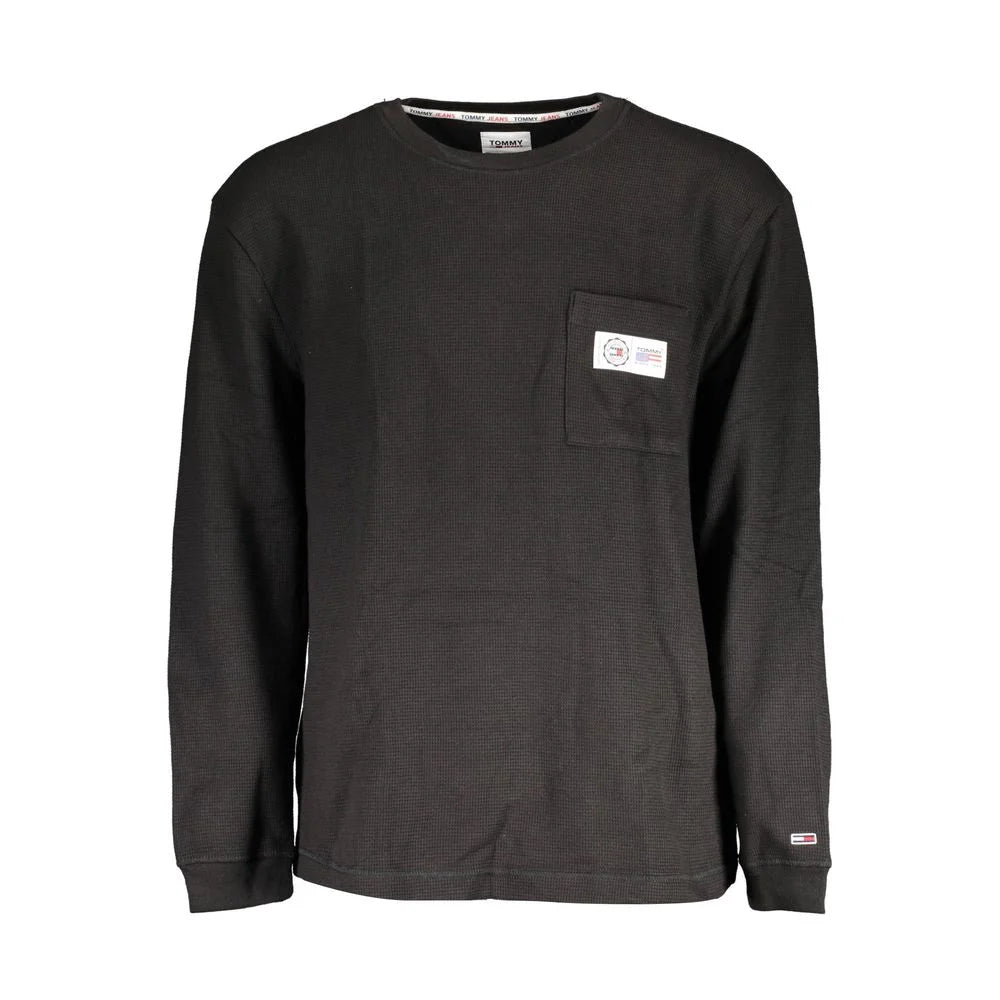 Tommy Hilfiger Black Cotton Men Sweater - S - Sweaters