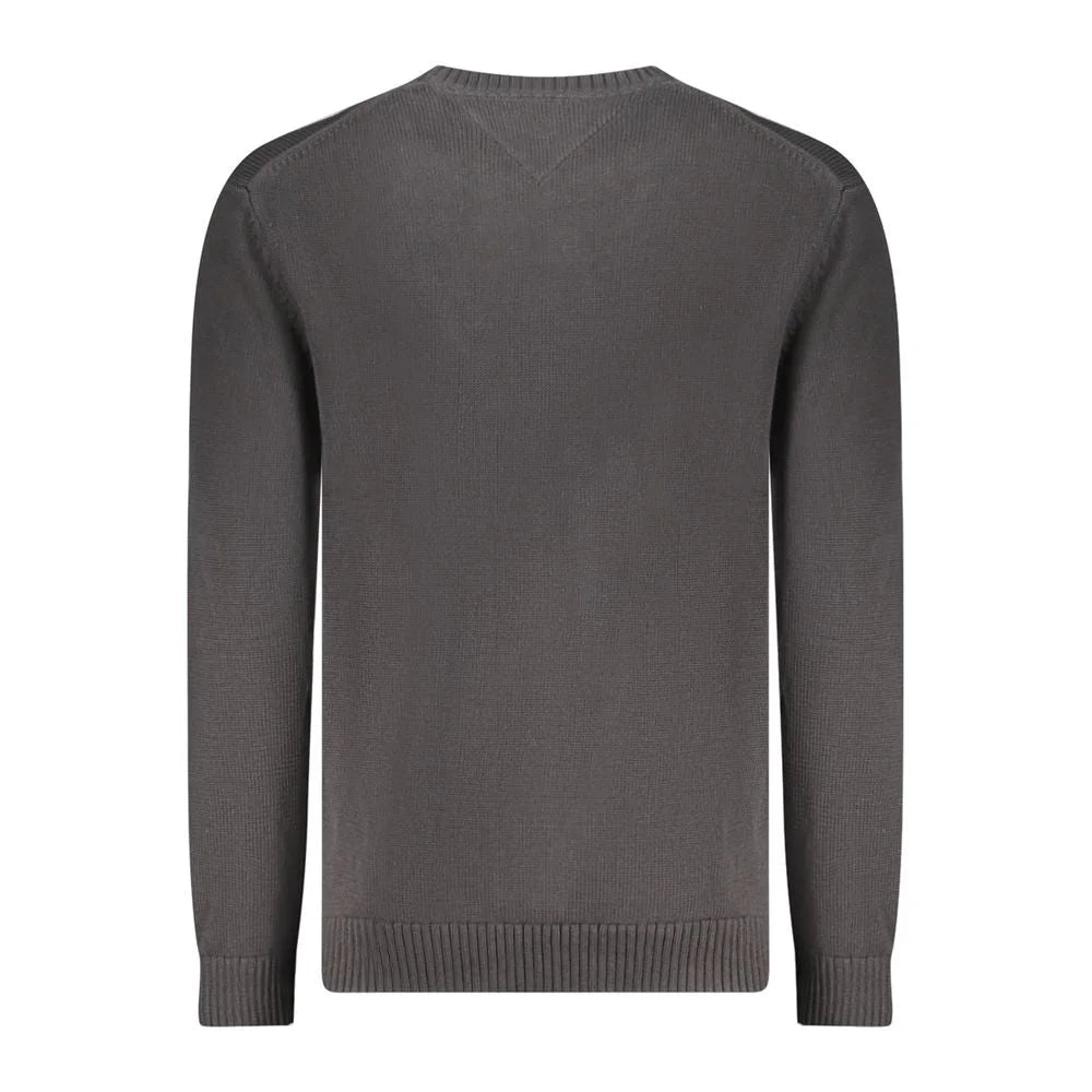 Tommy Hilfiger Black Cotton Men Sweater - Sweaters