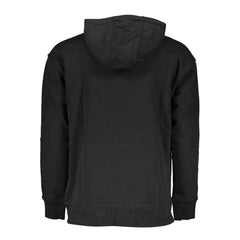 Tommy Hilfiger Black Cotton Men Sweater - XL - Hoodies