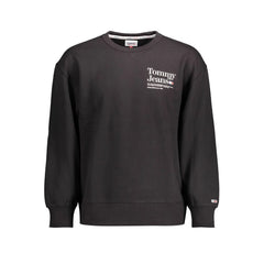 Tommy Hilfiger Black Cotton Men Sweater - XL - Sweatshirts