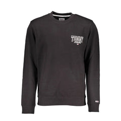 Tommy Hilfiger Black Cotton Men Sweater - XXL - Sweatshirts
