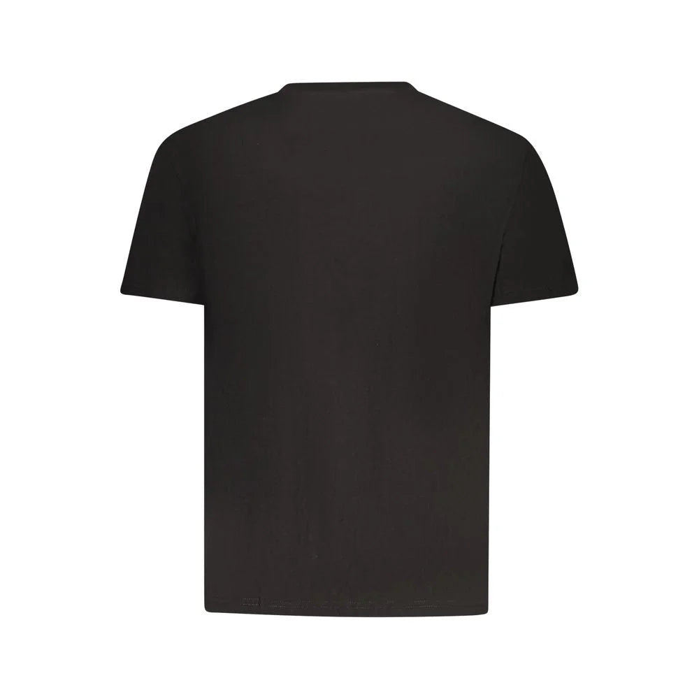 Tommy Hilfiger Black Cotton Men T-Shirt
