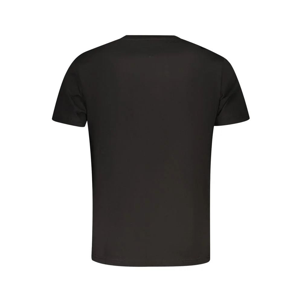 Tommy Hilfiger Black Cotton Men T-Shirt