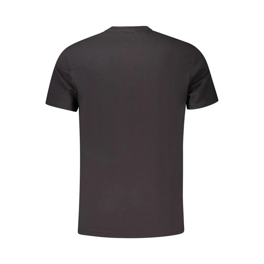Tommy Hilfiger Black Cotton Men T-Shirt