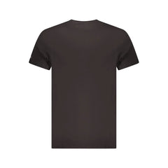 Tommy Hilfiger Black Cotton Men T-Shirt