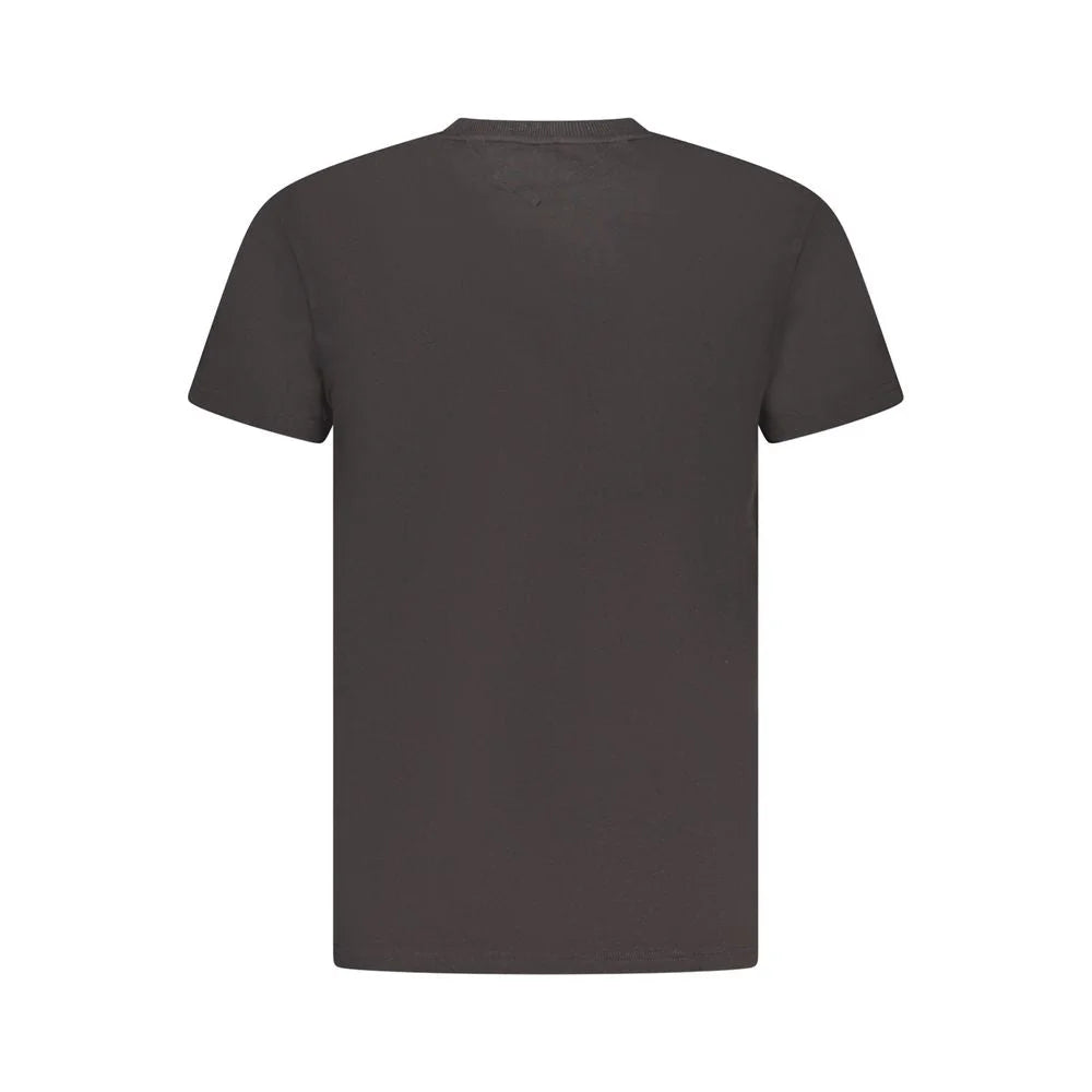 Tommy Hilfiger Black Cotton Men T-Shirt - T-Shirts