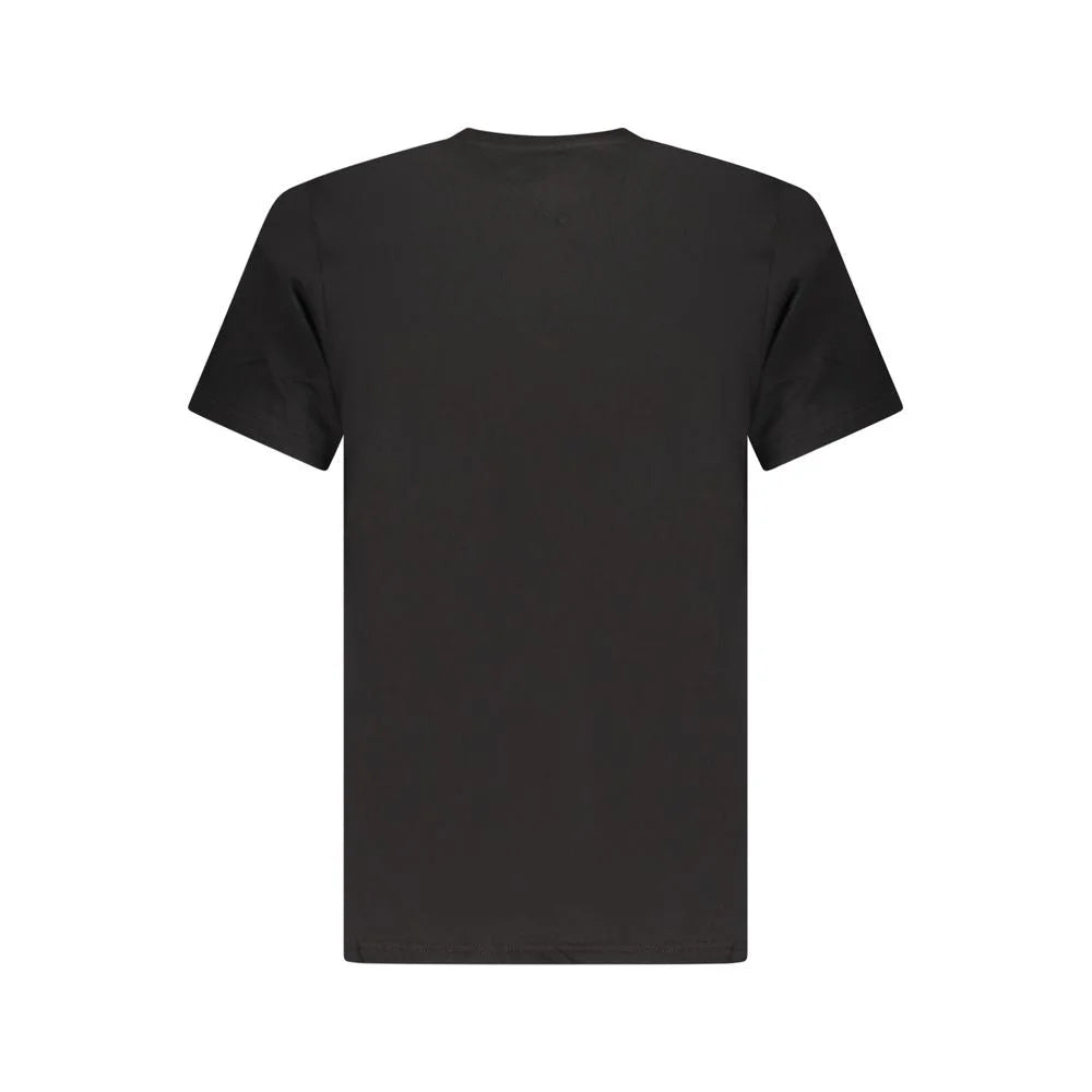 Tommy Hilfiger Black Cotton Men T-Shirt - T-Shirts