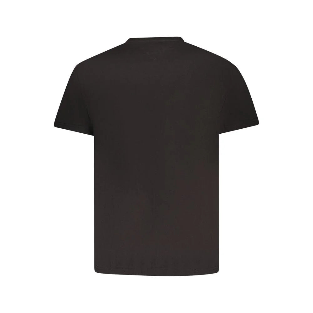 Tommy Hilfiger Black Cotton Men T-Shirt - T-Shirts