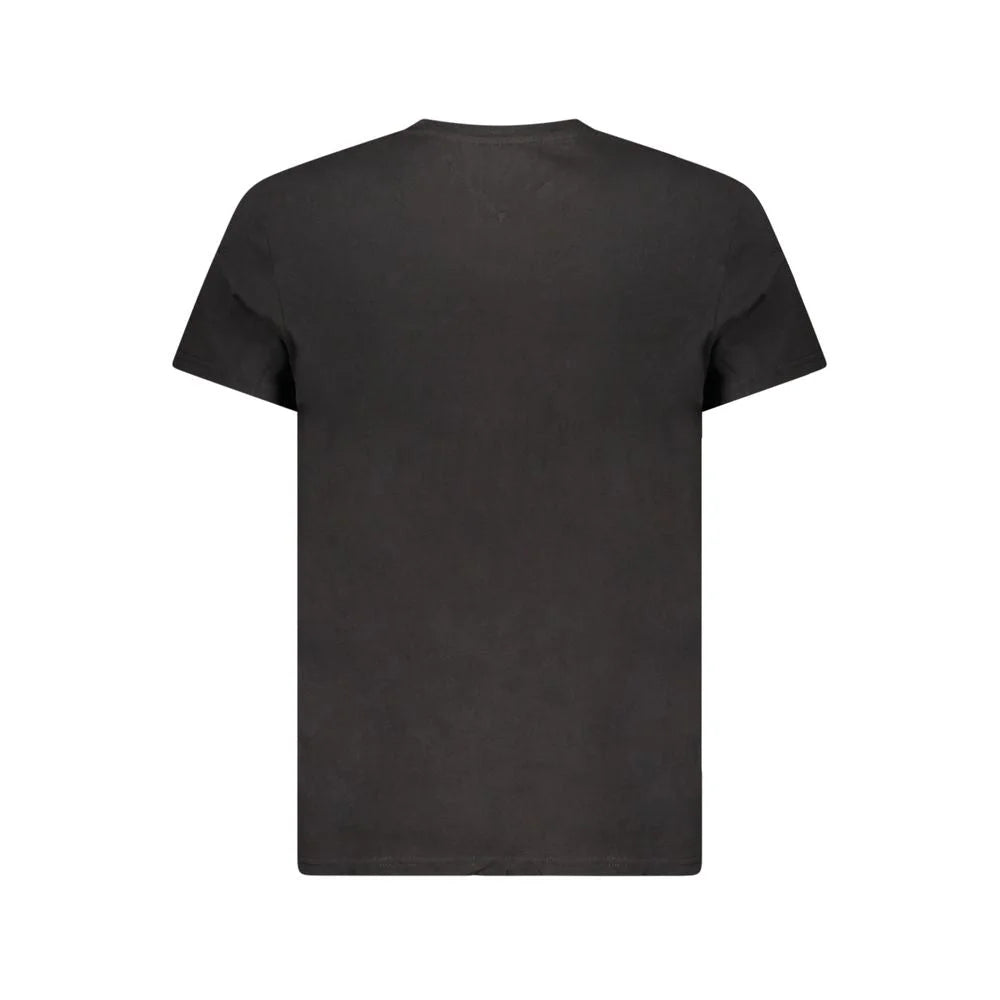 Tommy Hilfiger Black Cotton Men T-Shirt - XL - T-Shirts