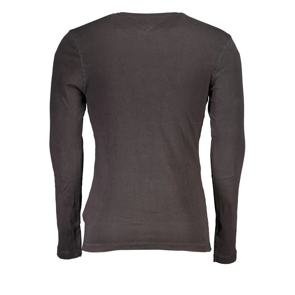 Tommy Hilfiger Black Cotton Men’s T-Shirt - S