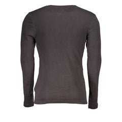 Tommy Hilfiger Black Cotton Men’s T-Shirt - S