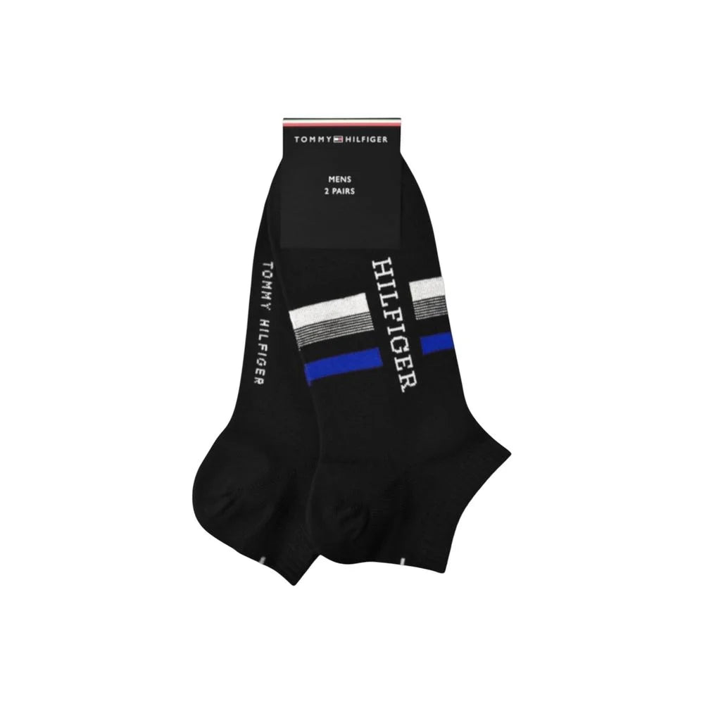Tommy Hilfiger Black Cotton Sock - 43-46