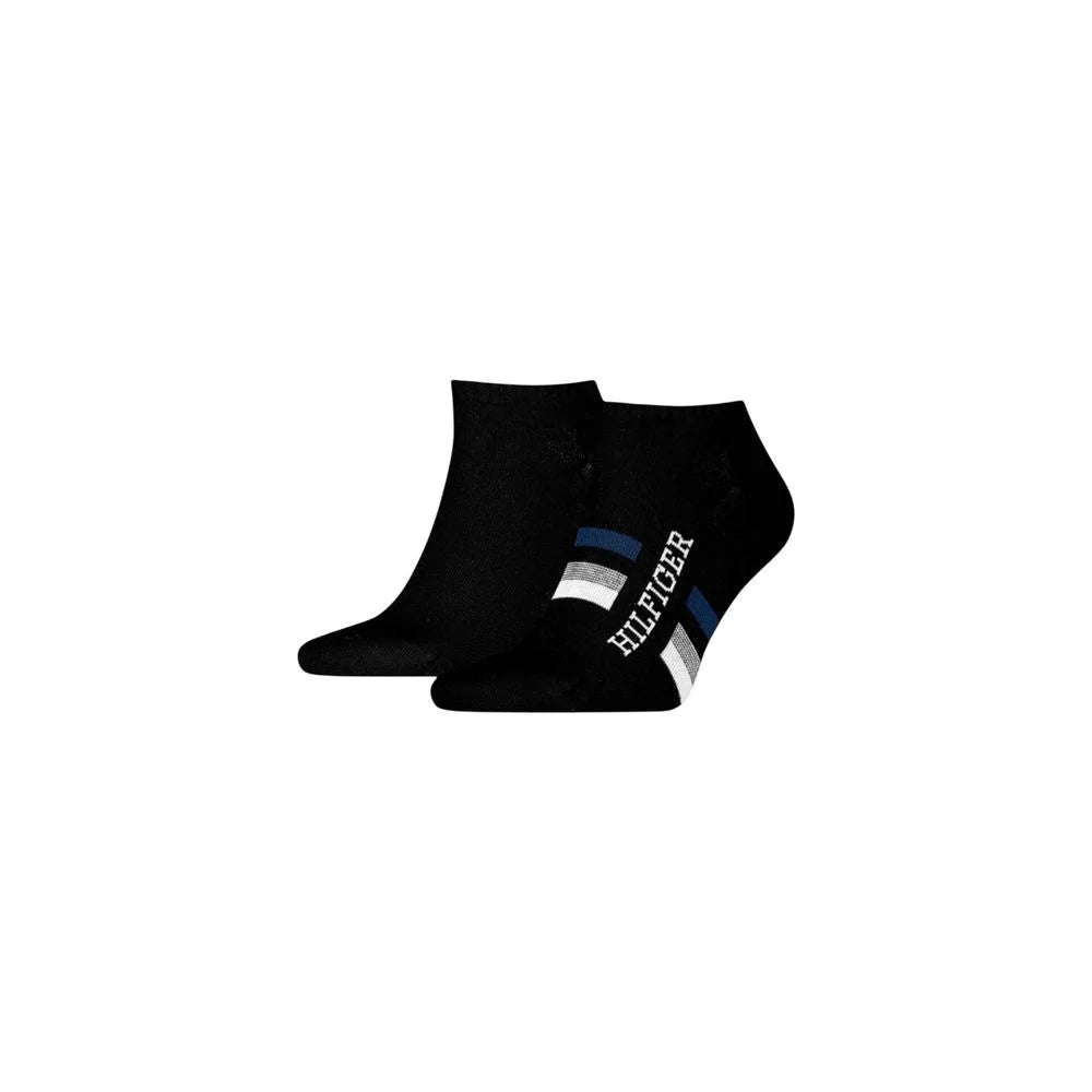 Tommy Hilfiger Black Cotton Sock - 43-46
