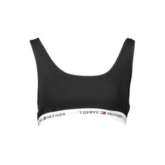 Tommy Hilfiger Black Cotton Women Sports Bra - XS - Sports Bras
