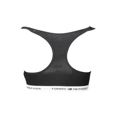 Tommy Hilfiger Black Cotton Women Sports Bra - XS - Sports Bras