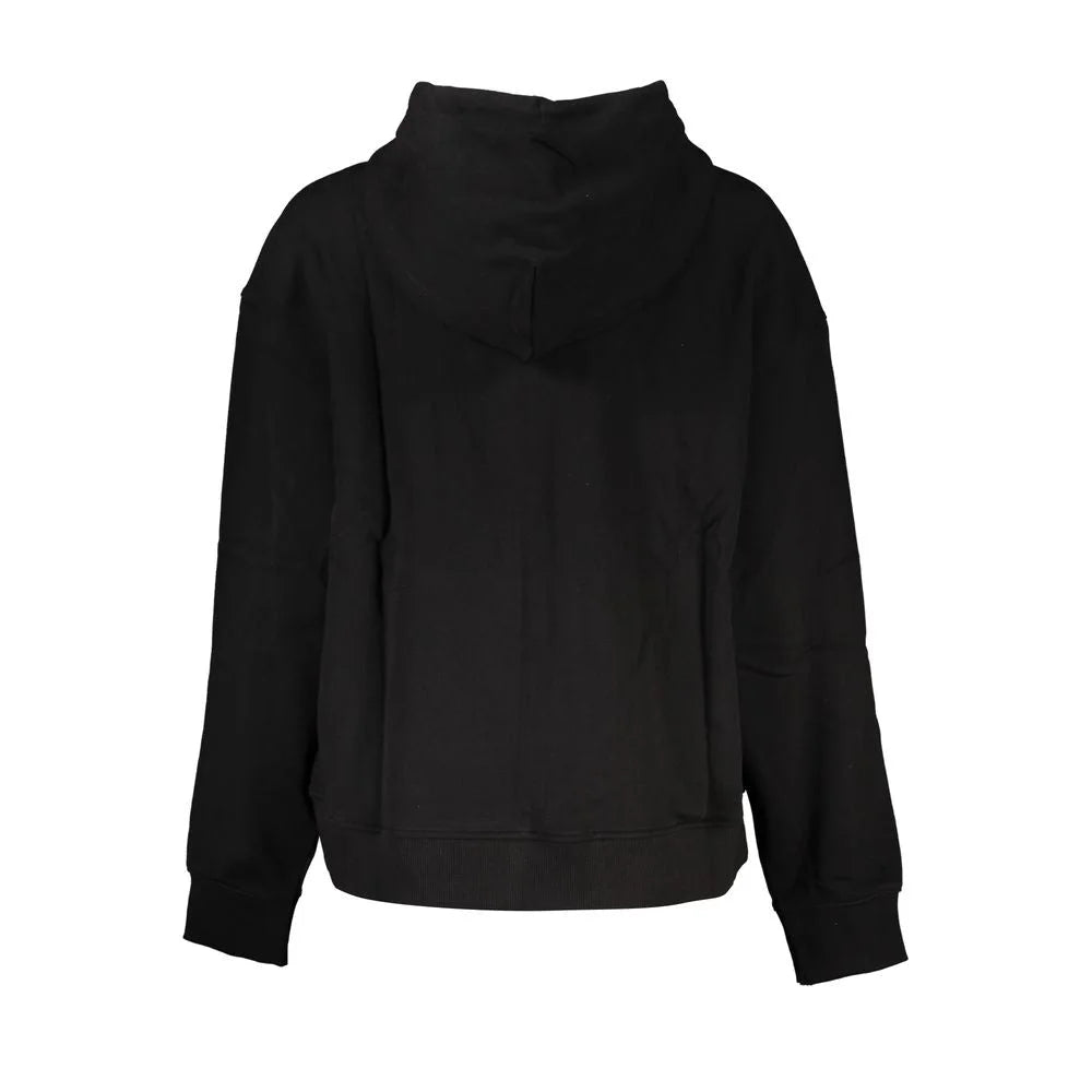Tommy Hilfiger Black Cotton Women Sweater - 2XS