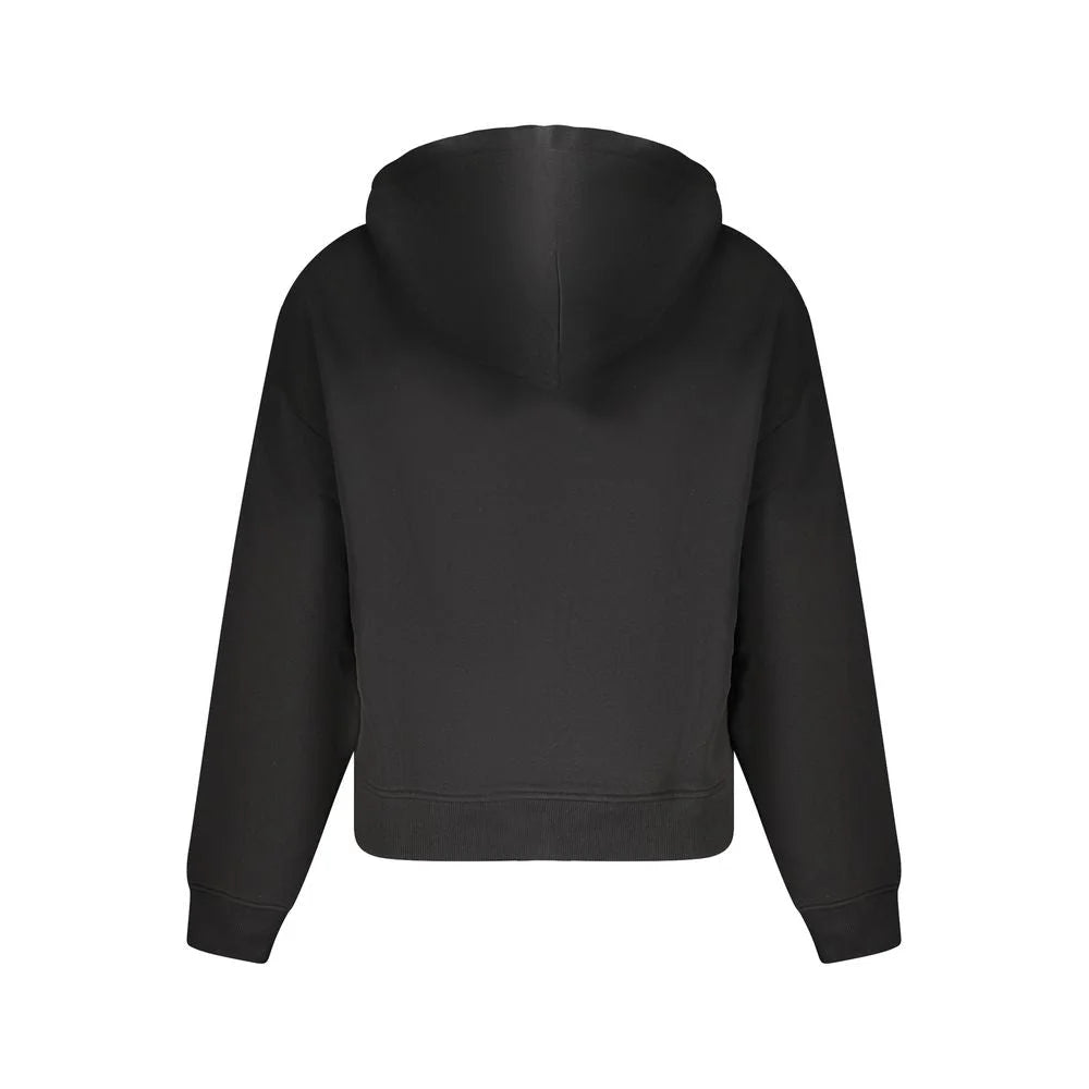 Tommy Hilfiger Black Cotton Women Sweater - Hoodies