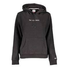 Tommy Hilfiger Black Cotton Women Sweater - L - Hoodies