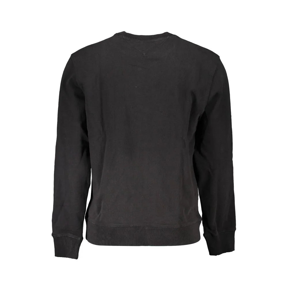 Tommy Hilfiger Black Cotton Women Sweater - L - Sweatshirts
