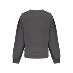 Tommy Hilfiger Black Cotton Women Sweater - Sweatshirts
