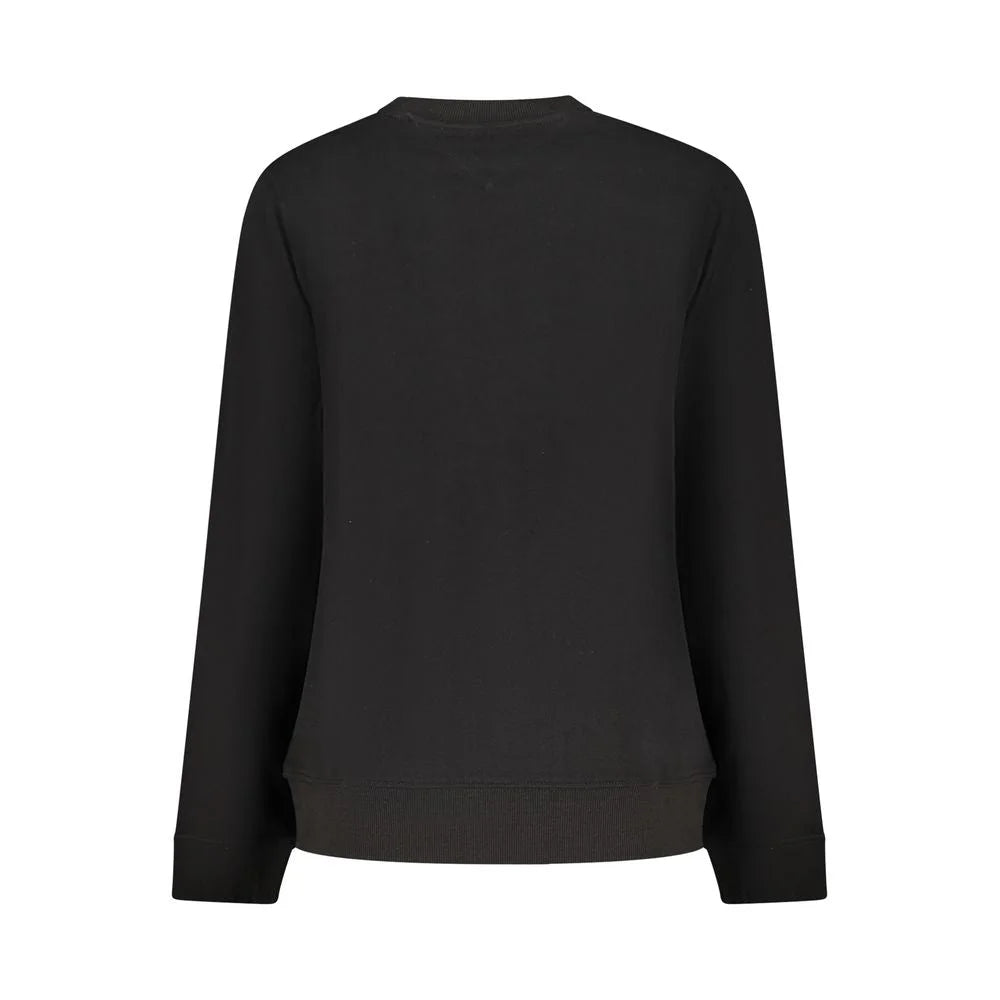 Tommy Hilfiger Black Cotton Women Sweater - Sweatshirts