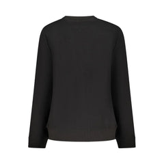 Tommy Hilfiger Black Cotton Women Sweater - Sweatshirts