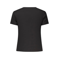 Tommy Hilfiger Black Cotton Women T-Shirt - T-Shirts