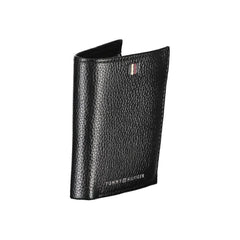 Tommy Hilfiger Black Leather Men Wallet