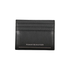 Tommy Hilfiger Black Leather Wallet - Card Cases