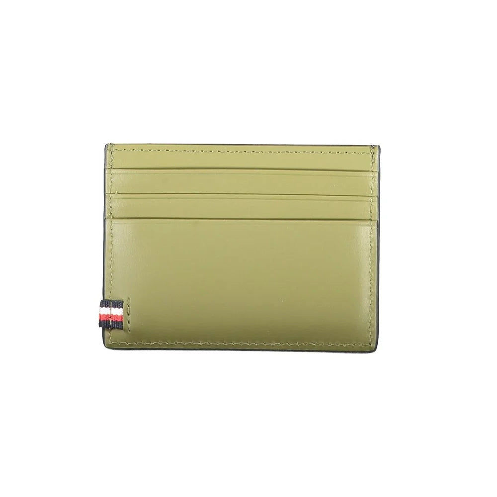 Tommy Hilfiger Black Leather Wallet - Card Cases